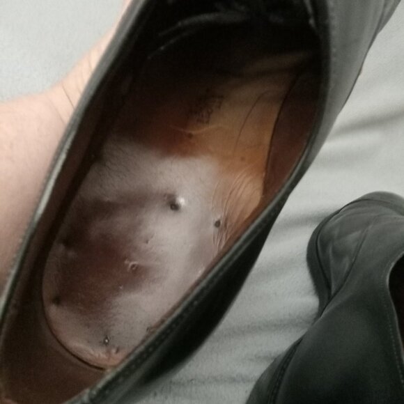 Allen Edmonds BRADY CAP TOE OXFORD Black Leather MEN'S Size 13 + Shoe Trees 7346 - Picture 13 of 16